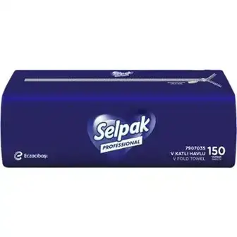 Рушники Selpak Professional Premium паперові 2-шарові V-складання 150 шт