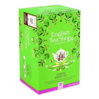 Чай зелений English Tea Shop аромат жасмину органічний (20*2г)
