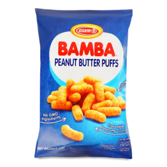 Снеки Bamba кукурудзяні з арахісовою пастою (25г)