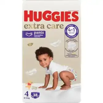 Підгузники-трусики Huggies Extra Care Mega 4 9-14 кг 38 шт