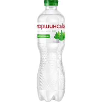 Вода 0,5л Моршинська мінеральна слабогазована 