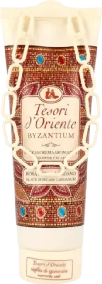 Крем-гель для душу Tesori d'Oriente Byzantium Чорна троянда та лабданум 250 мл