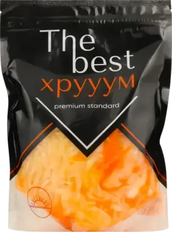 Капуста The Best Хрууум квашена з морквою 400 г 