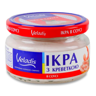 Ікра Veladis з креветкою в соусі (160г)