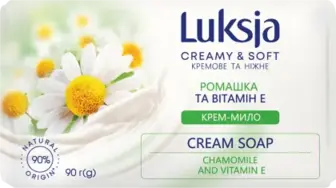 Мило тверде Luksja Ромашка та вітамін Е 90 г