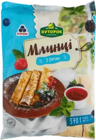 Млинці Хуторок з сиром 370 г