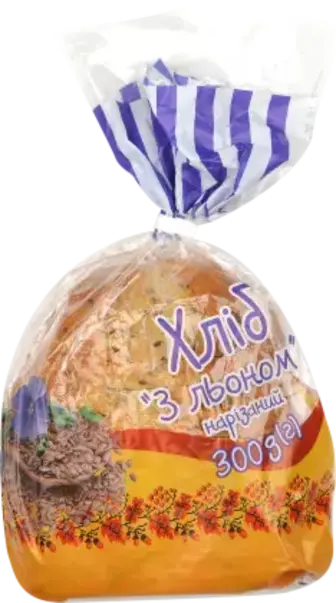 Хліб Формула Смаку з льоном 300 г