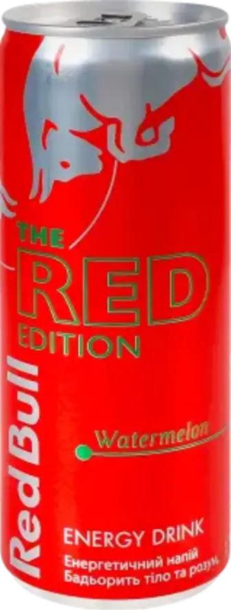 Напій енергетичний Red Bull Red Edition зі смаком кавуна 0.25 л