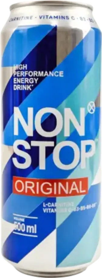 Напій енергетичний Non Stop Original 0.5 л
