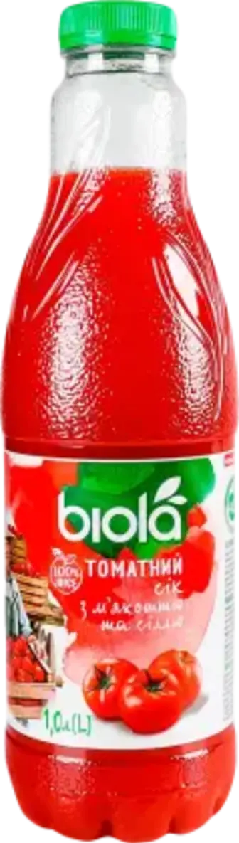 Сік Biola томатний 1 л