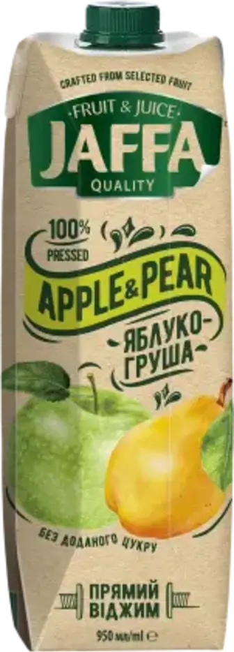 Сік Jaffa Яблучно-грушевий 950 мл