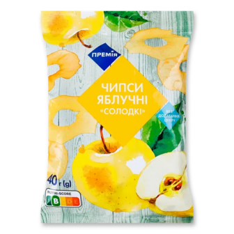Чипси яблучні «Премія»® солодкі (40г)