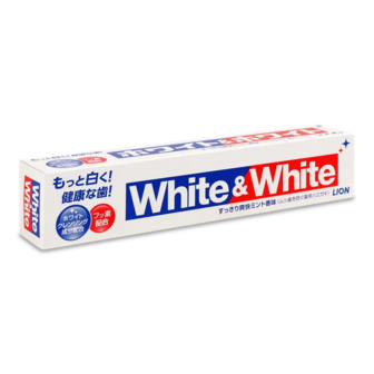 Паста зубна Lion White&White Відбілююча дія (150г)