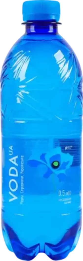Вода Voda UA Карпатська питна негазована високогірна джерельна 0.5 л