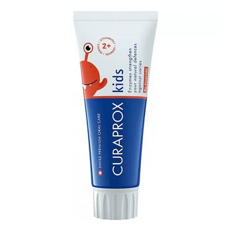 Паста зубна Curaprox CS Kids Полуниця без фтору (60мл)