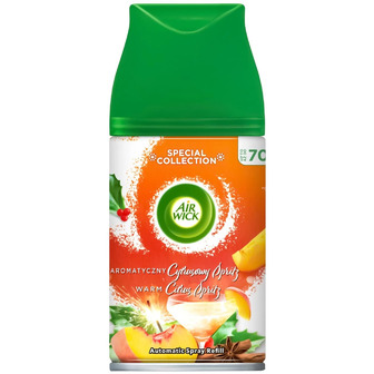 Змінний балон Air Wick Freshmatic Citrus spritz аерозольний для автоматичного освіжувача повітря 250 мл (5908252016099)