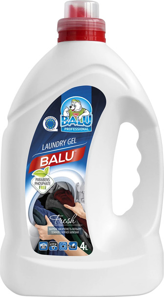 Гель для прання Balu Fresh для темних та чорних речей 4 л (4820159426089)