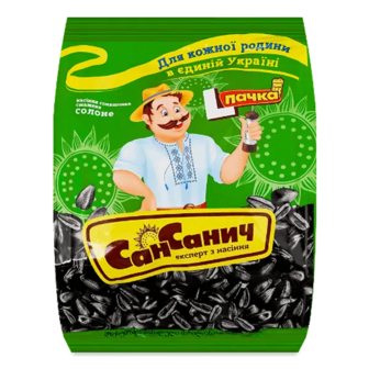 Насіння соняшника Сан Санич смажене солоне (100г)