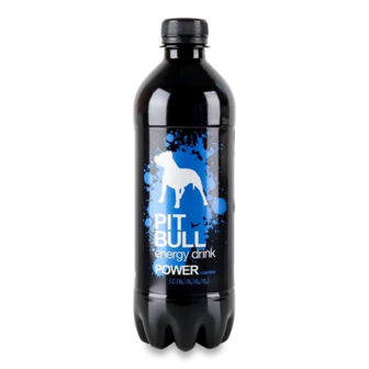 Напій енергетичний Pit Bull Power безалкогольний сильногазований (0,5л)