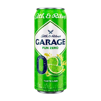 Пивo безалкогольне 0,5 л Seth&Riley's Garage fun zero №0 taste Lime ж/б 