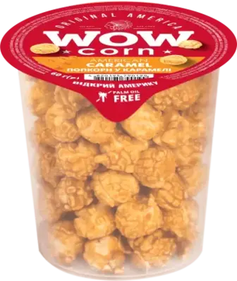 Попкорн WOWcorn у карамелі 60 г