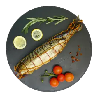 Скумбрія без голови гарячого копчення