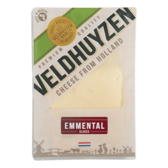 Сир Veldhuyzen Kaas Ементаль 45% слайси (150г)