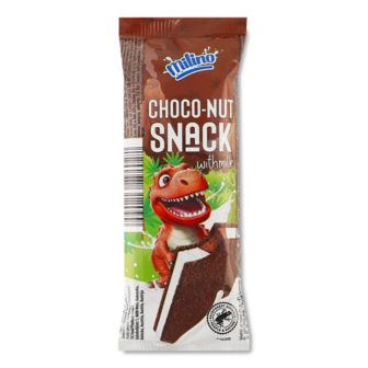 Бісквіт Milino Choco Nut з горіховим кремом (29г)