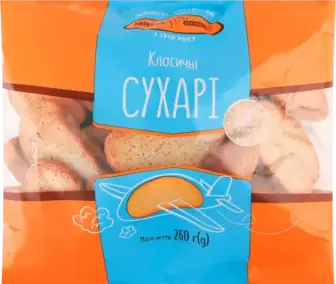 Сухарі Київхліб класичні 260 г