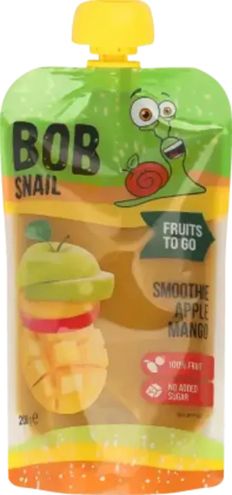 Пюре Bob Snail смузі яблуко-манго 200 г