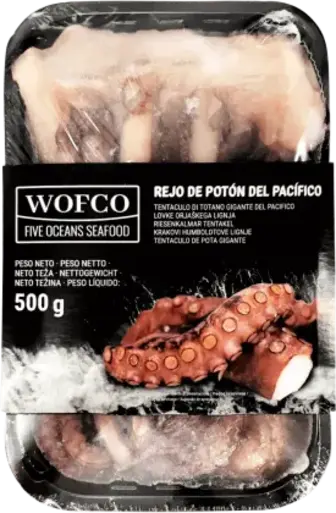 Щупальця гігантського кальмара Wofco свіжоморожені 500 г