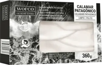Кальмар Wofco очищений із щупальцями свіжоморожений 360 г