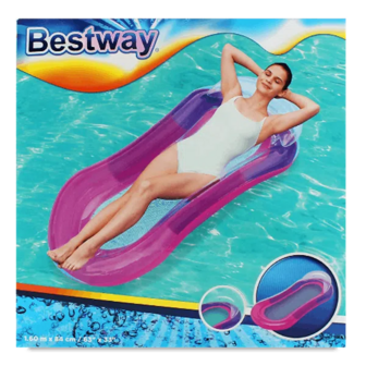 Сидіння надувне Bestway Аква Лаунж 160х84см