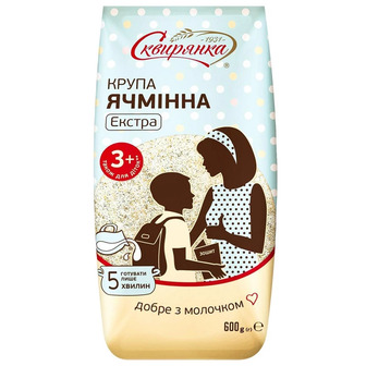 Крупа ячмінна Сквирянка Екстра, 600 г