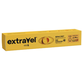 Браслет від комарів Extravel Kids зі змінним картриджем (4820184441552)