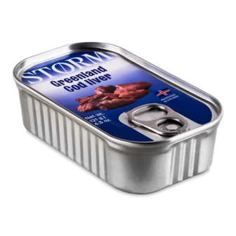 Печінка гренландської тріски Storm (121г)