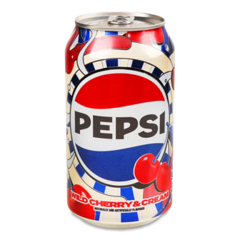 Напій Pepsi Wild cherry&cream з/б (0,355л)