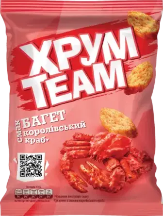 Багет ХрумTeam Королівський Краб 55 г