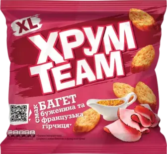 Багет ХрумTeam Буженина та Французька гірчиця 90 г