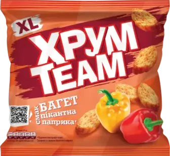 Багет ХрумTeam Пікантна паприка 90 г