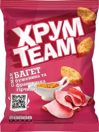 Багет ХрумTeam Буженина та Французька гірчиця 55 г