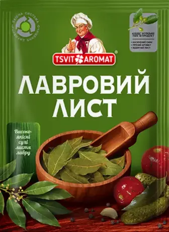 Лист ЦВЕТАРОМАТ лавровий 20г