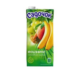 Соковий напій 0,95 л Сaдoчoк Мультифpукт тeтpa-пaк 