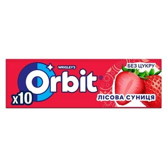 Жувальна гумка 14г Wrigley's Орбіт лісова суниця 