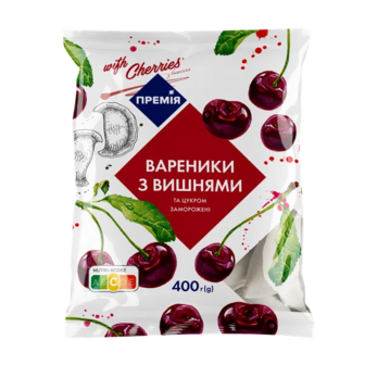 Вареники «Премія»® з вишнею (400г) (400г)