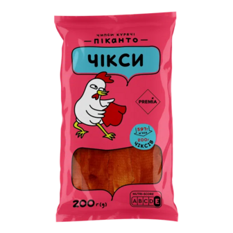 Чипси PREMIA Чікси Піканто курячі (200г)