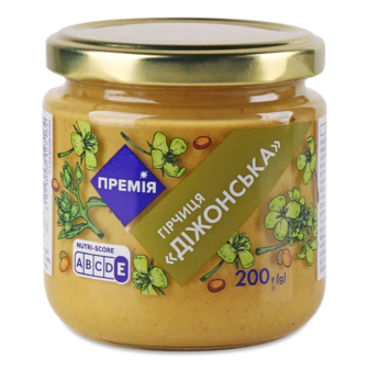 Гірчиця «Премія»® Діжонська (200г) (200г)