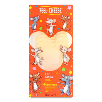 Сир Feel the Cheese Гауда Мишенятко 48% з коров'ячого молока (150г)