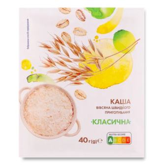 Каша вівсяна «Премія»® класична (40г)