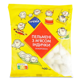 Пельмені «Премія»® з м'ясом індички (600г)